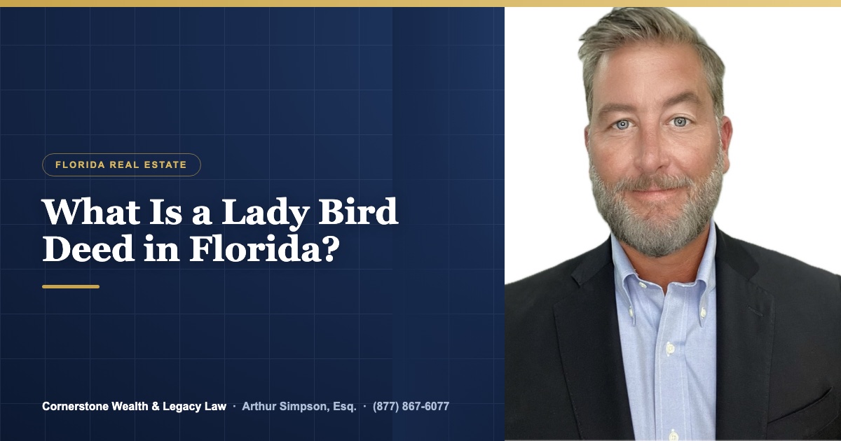 What Is a Lady Bird Deed in Florida?